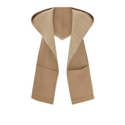 MAYFEYR - Prada - Camel Wool Scarf - 1FS0582FK6F0824