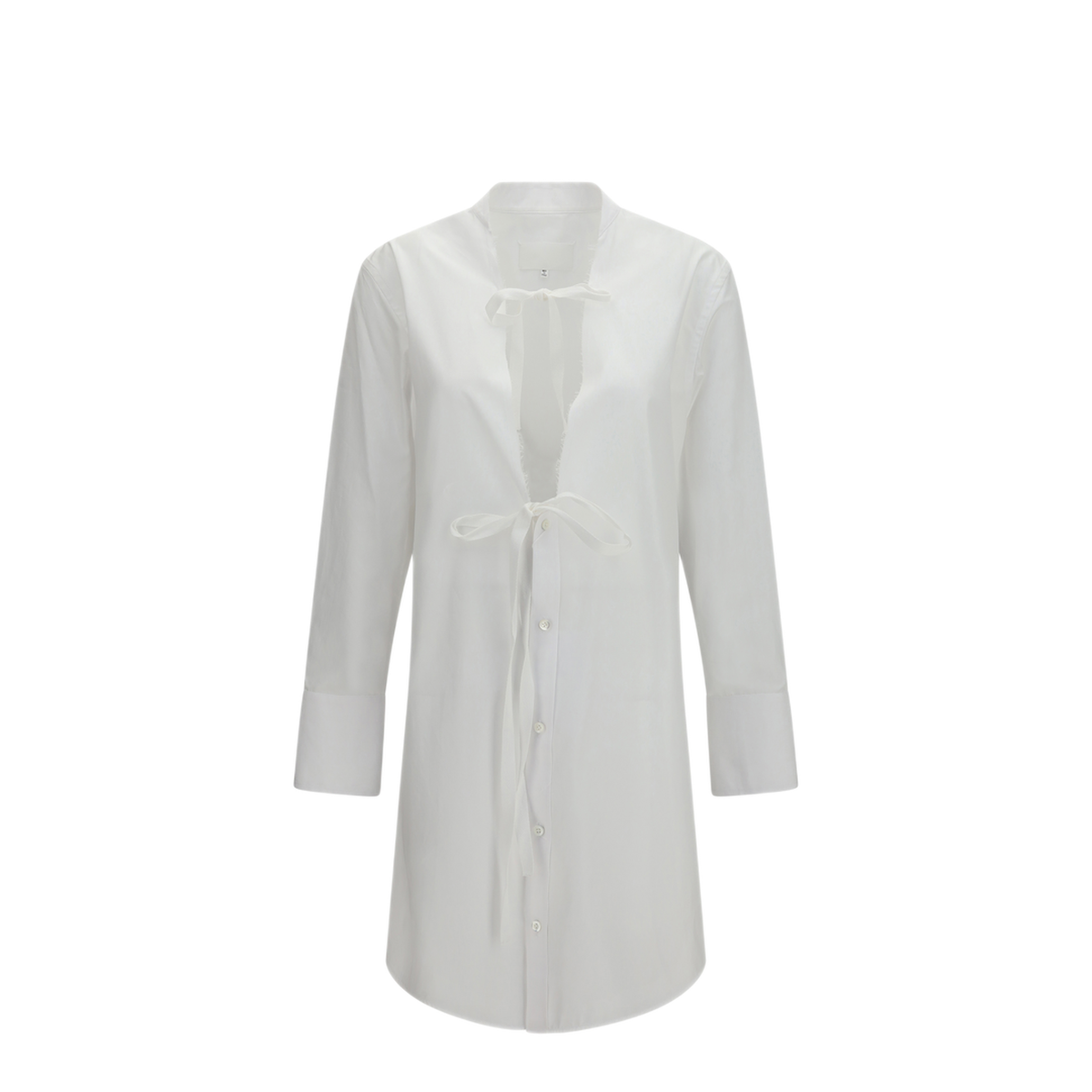 MAYFEYR - MARGIELA - Raw Edge Cotton Mini Dress - S29DD0068S43001100