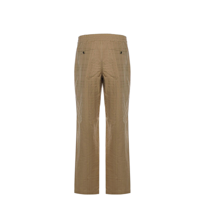 MAYFEYR - Burberry - Check Cotton Trousers - 8117841