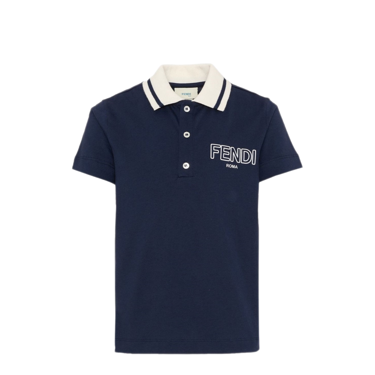 MAYFEYR - Fendi - Polo With Logo - JMI496K7AJF0QG0
