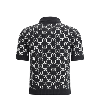 MAYFEYR - Gucci - Wool Jacquard Polo Top - 814273XKEJP