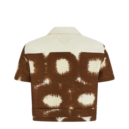 MAYFEYR - Prada - Canvas Shirt With Print - P412JSOOO187QF0005