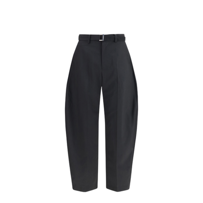 MAYFEYR - Sacai - Wool Tailored Pants With Belt - 2604030M001