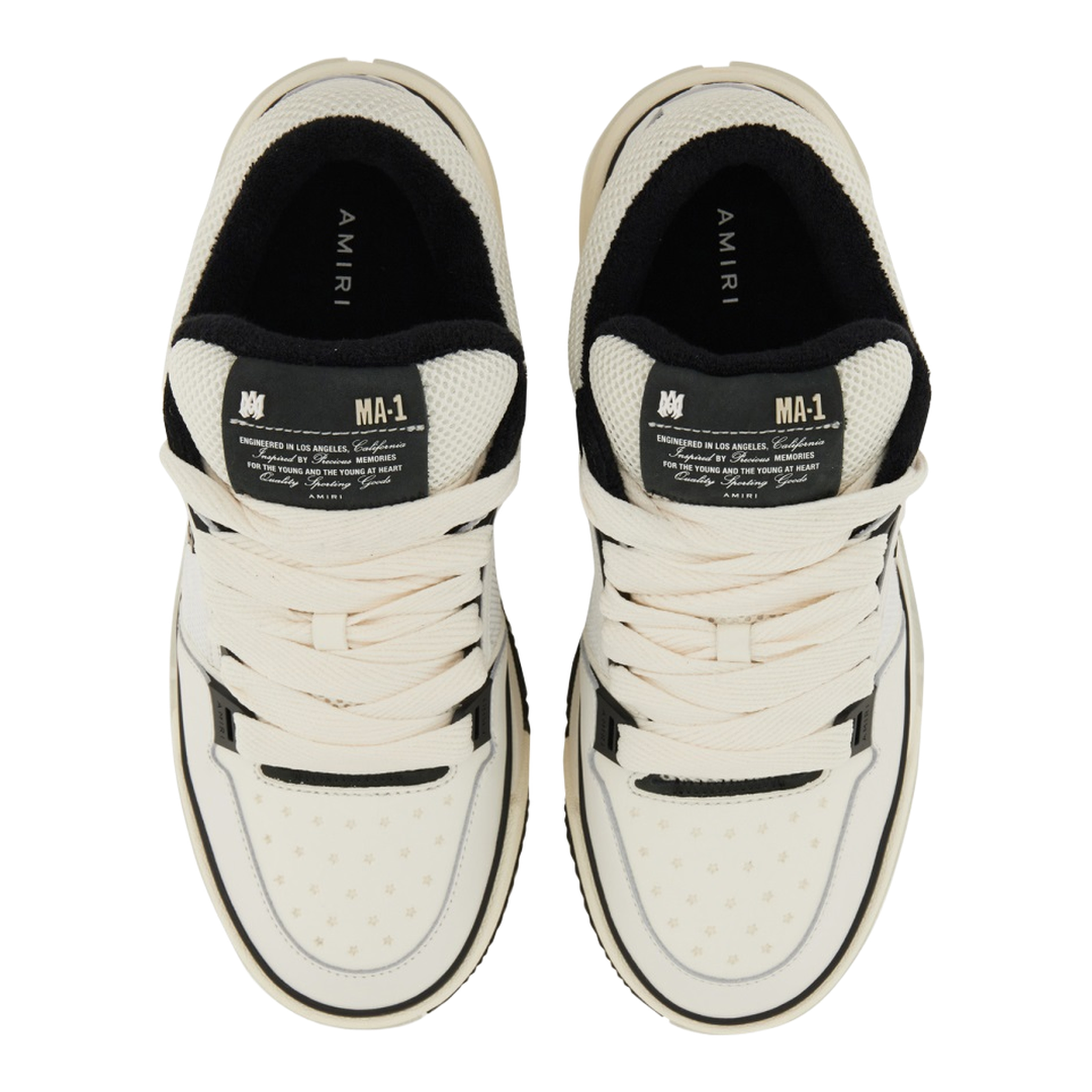 MAYFEYR - Amiri - Sneaker Ma-1 - AMFOSR1048WHITEBLACK