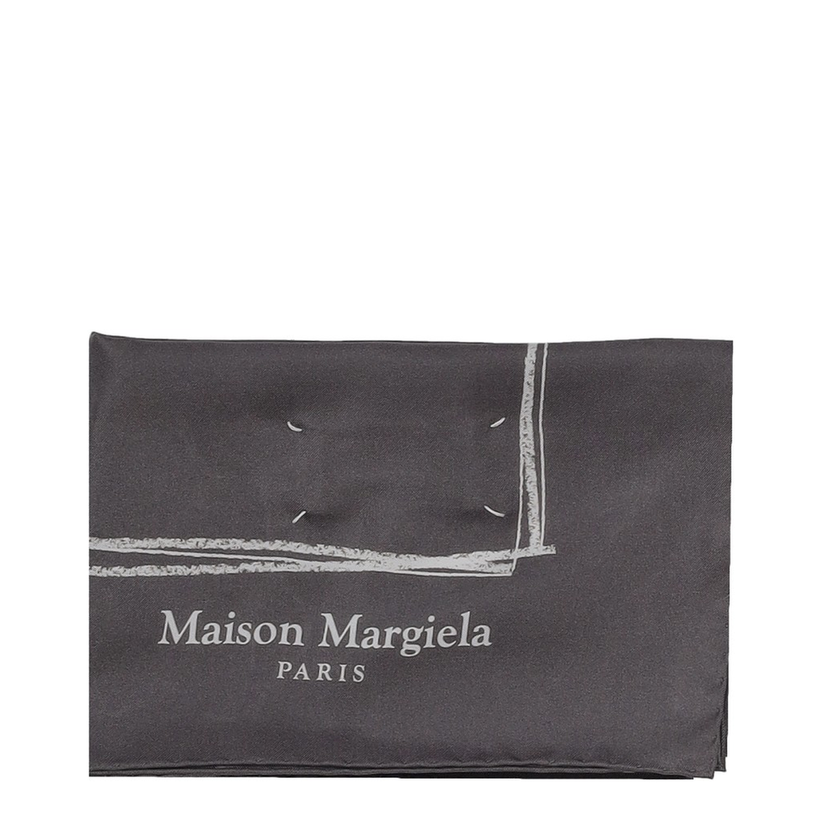 MAYFEYR - Maison Margiela - Foulard Graphite Scarf - S51TF0049M35820855S