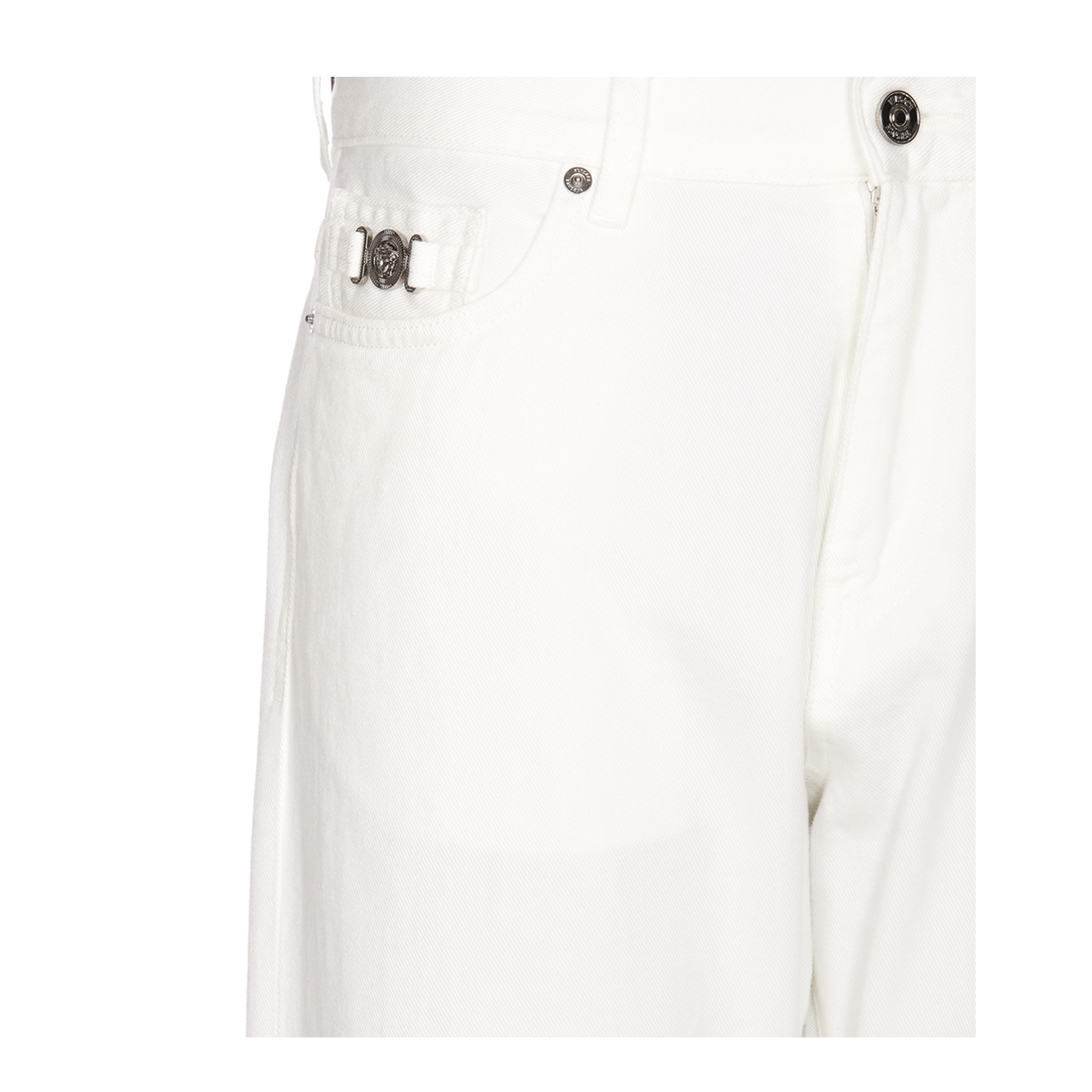Denim Pants White