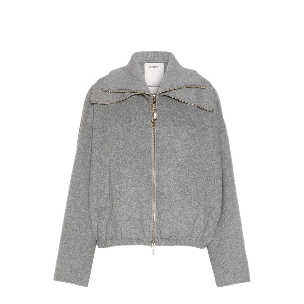 MAYFEYR - Sportmax - Bomber In Wool With Removable Panel - SPXEMIRO022