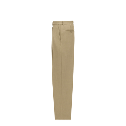 MAYFEYR -  - Wool Gabardine High-Waisted Carrot Trousers - 821899Y405W