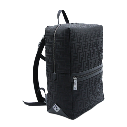 Lui Medium Nylon Backpack - Black