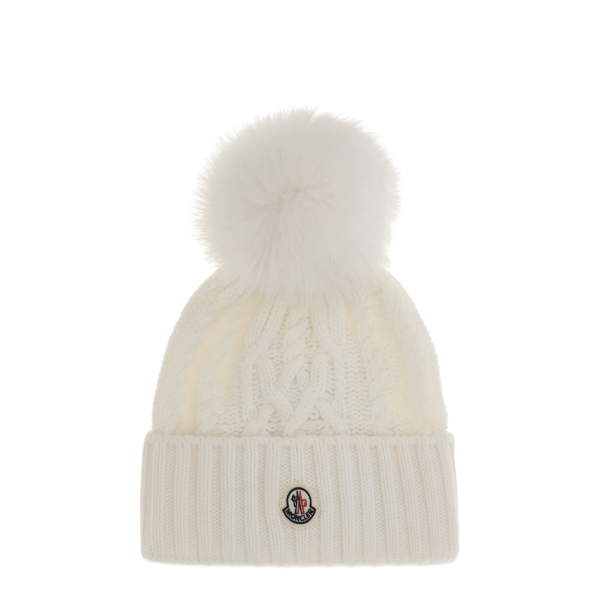 Wool And Cashmere Beanie With Pom Pom
