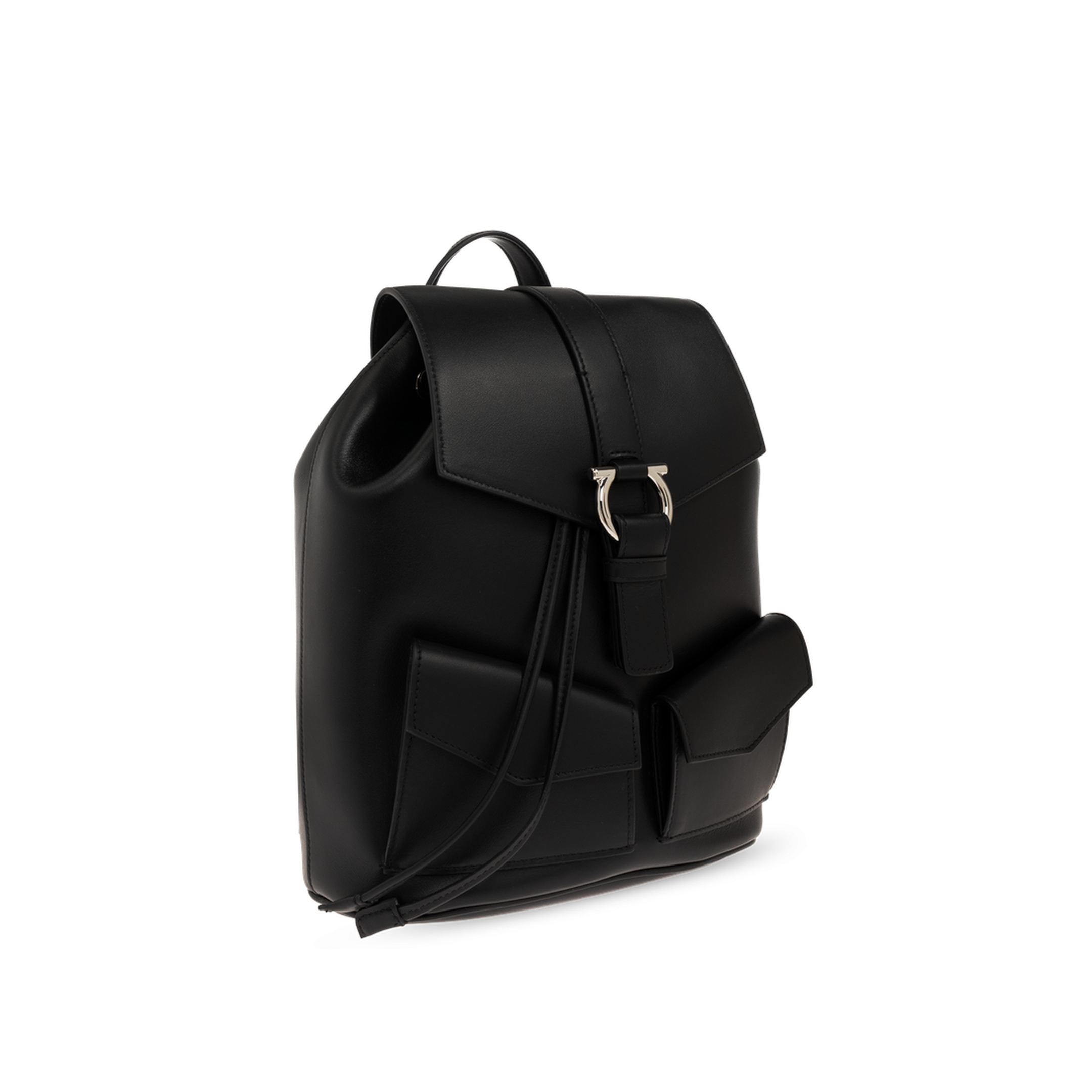 brief backpack leather ferragamo SALVATORE GANCINI My True Luxe Adjustable shoulder straps Ferragamo Men's Twins Leather Backpack