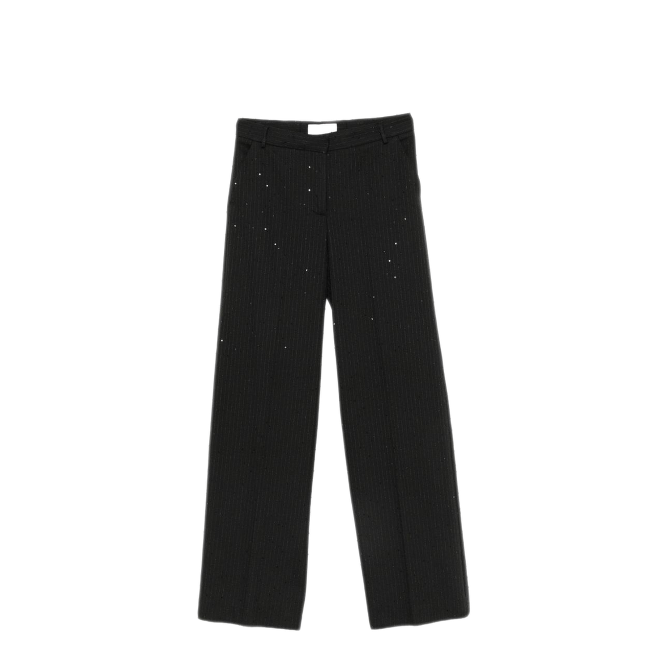MAYFEYR - Ermanno Firenze - Trousers Black - D49EP032E5CMF099