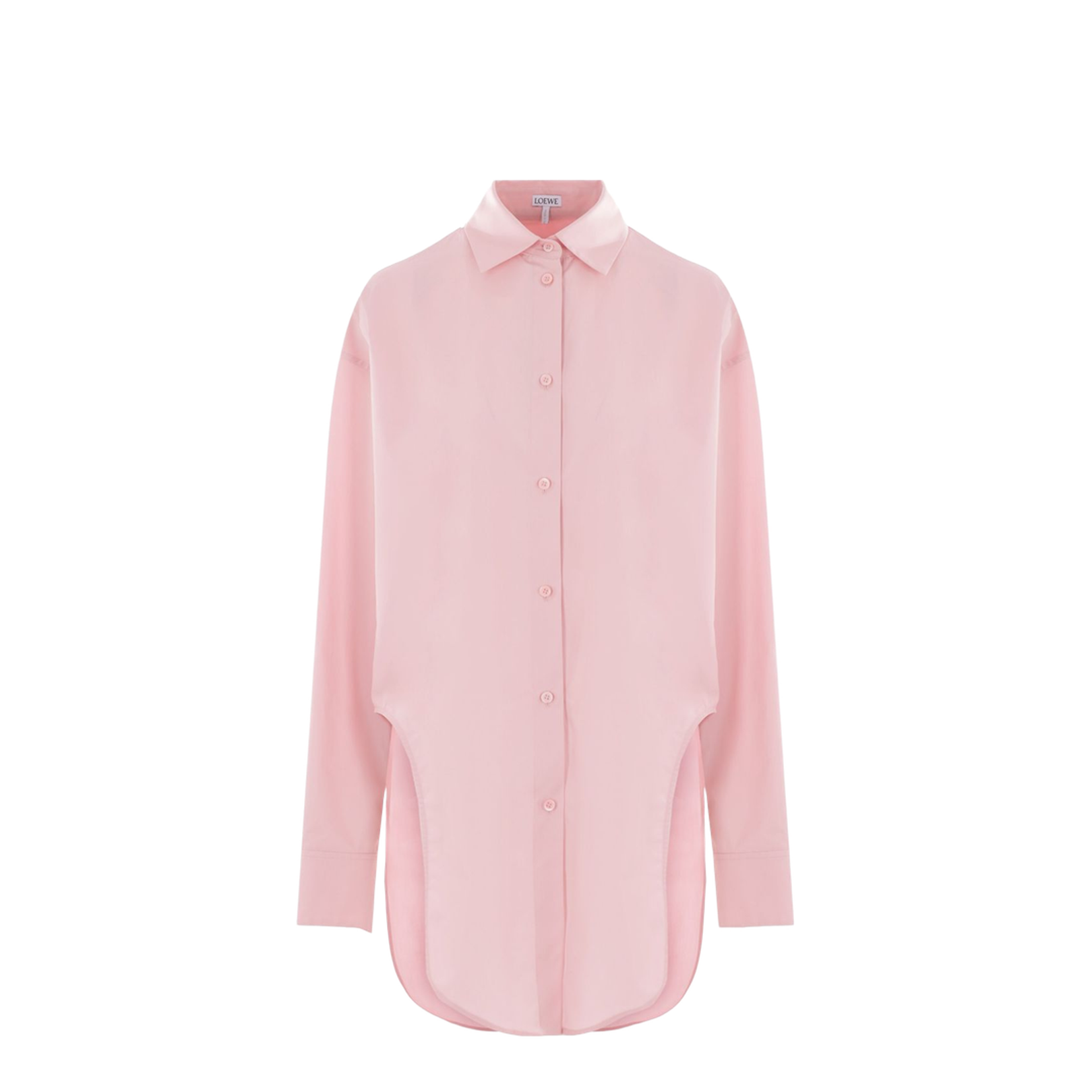 Oversized Shirt in Cotton Poplin