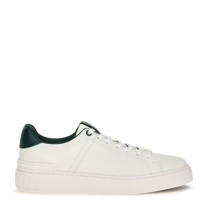 MAYFEYR - Balmain - B-Court Leather Sneakers - HM1VI288LVTR