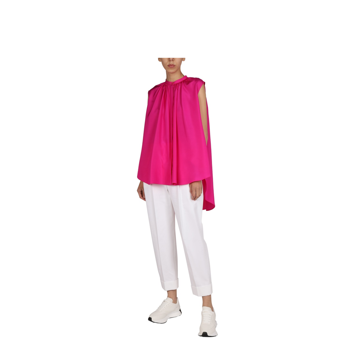 MAYFEYR - Alexander Mcqueen - Silk Blouse - 696462QBAB25084