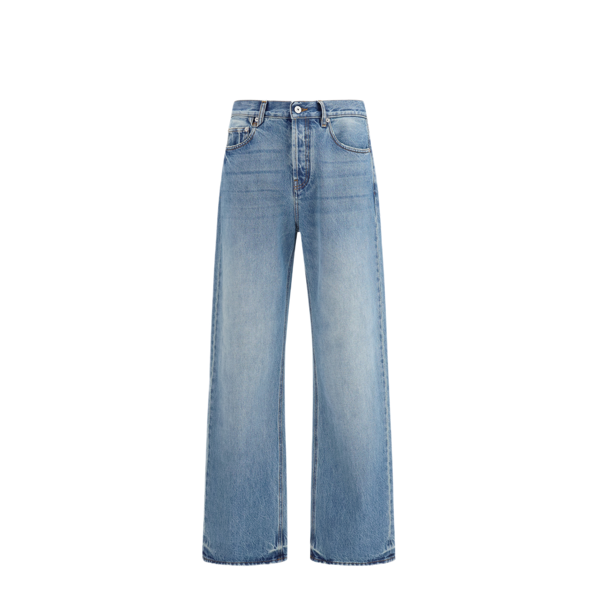 Straight de-Nîmes Denim Pants
