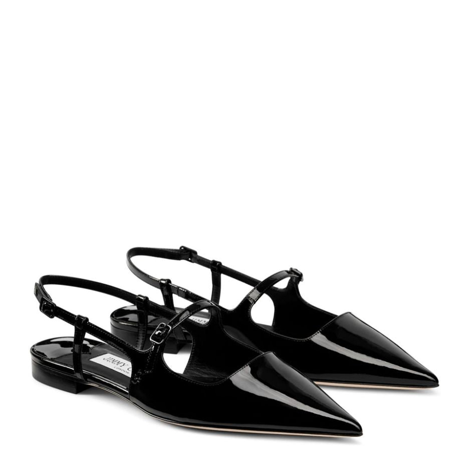 Jimmy Choo Flat Shoes in Black