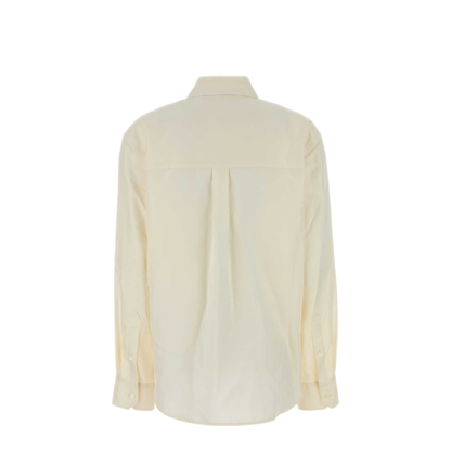 MAYFEYR - Bottega Veneta - Classic Silk Shirt With Logo - A004PCV6ZK09107