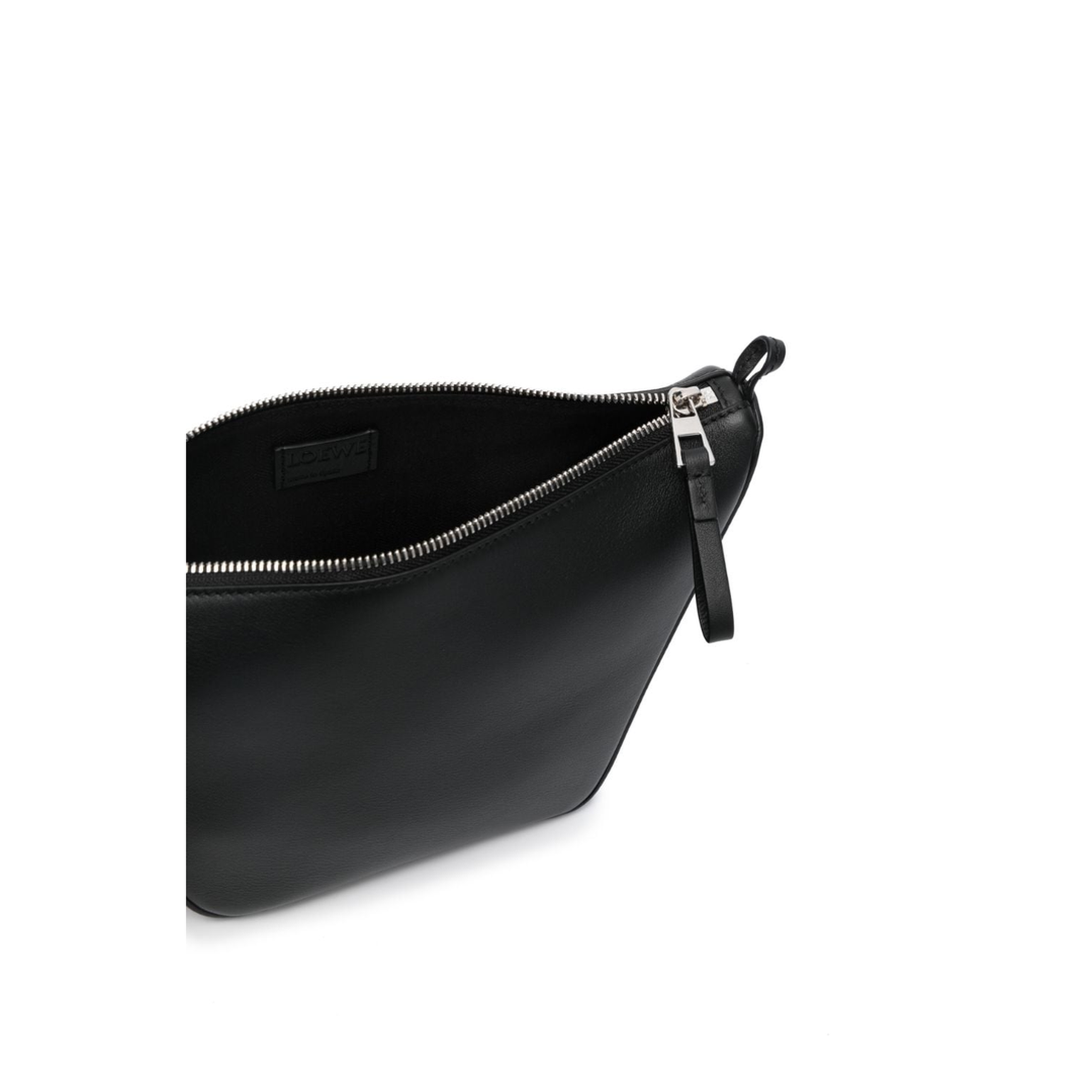 Hammock Mini Leather Shoulder Bag - Black