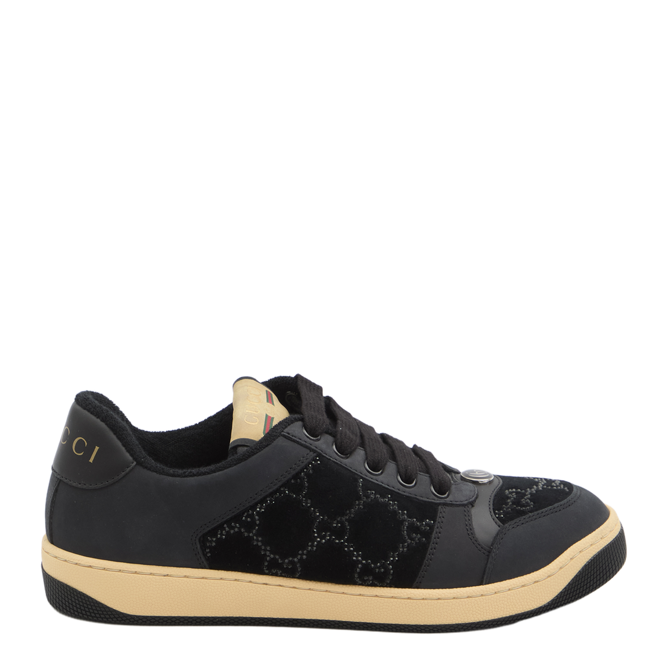 GG Crystal Screener Sneaker