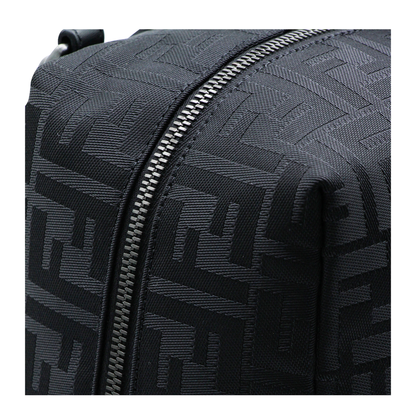 Lui Medium Nylon Backpack - Black