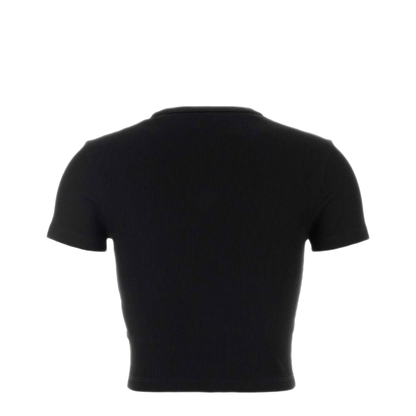 MAYFEYR - Fendi - Ribbed Logo-Patch T-Shirt - FS8110AW87
