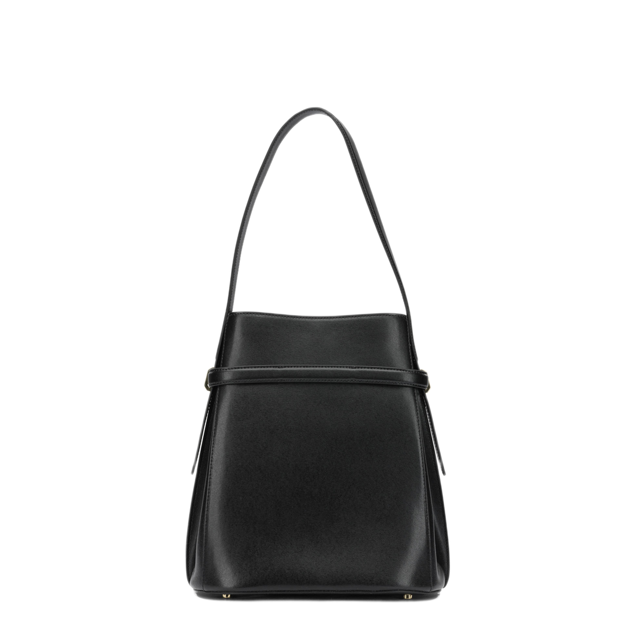 MAYFEYR - Toteme - Small Leather Shoulder Bag - 244WAL0048LE0025001BLACK