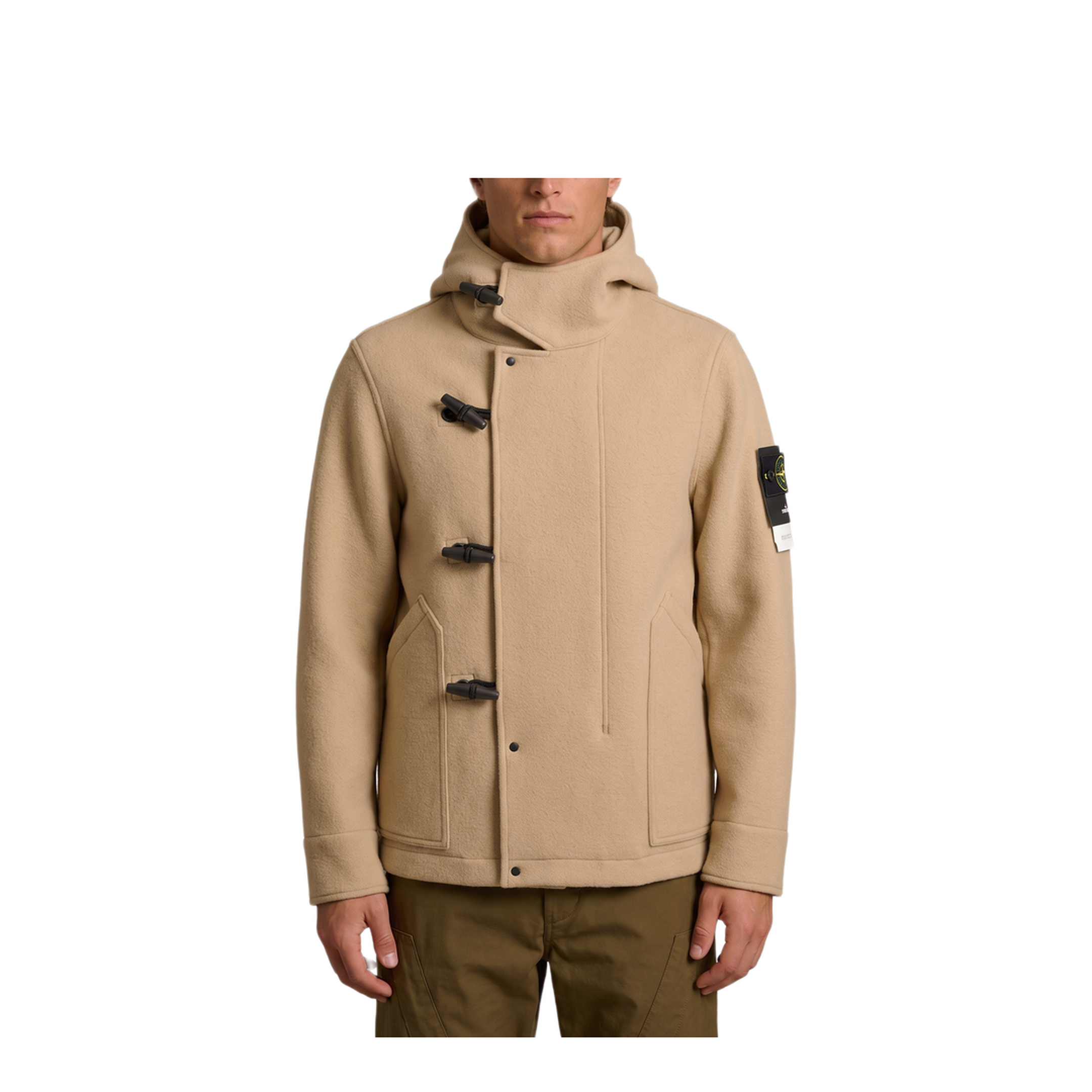 MAYFEYR - Stone Island - Short Heavy Melton Coat - L2S154100039S0453V0094