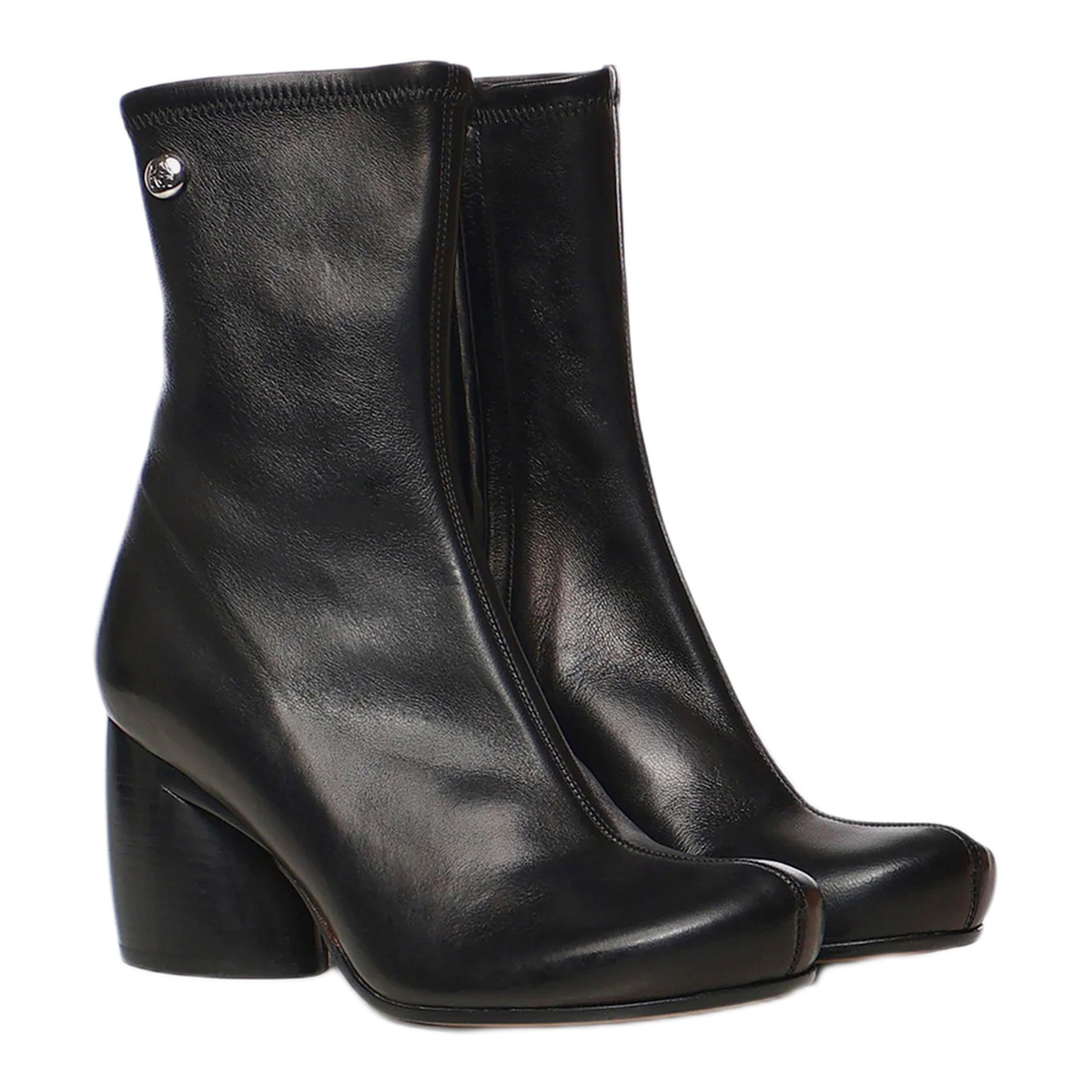 MAYFEYR - Loewe - Oval Ankle Boots In Stretch Lambskin Nappa - L815286X381100