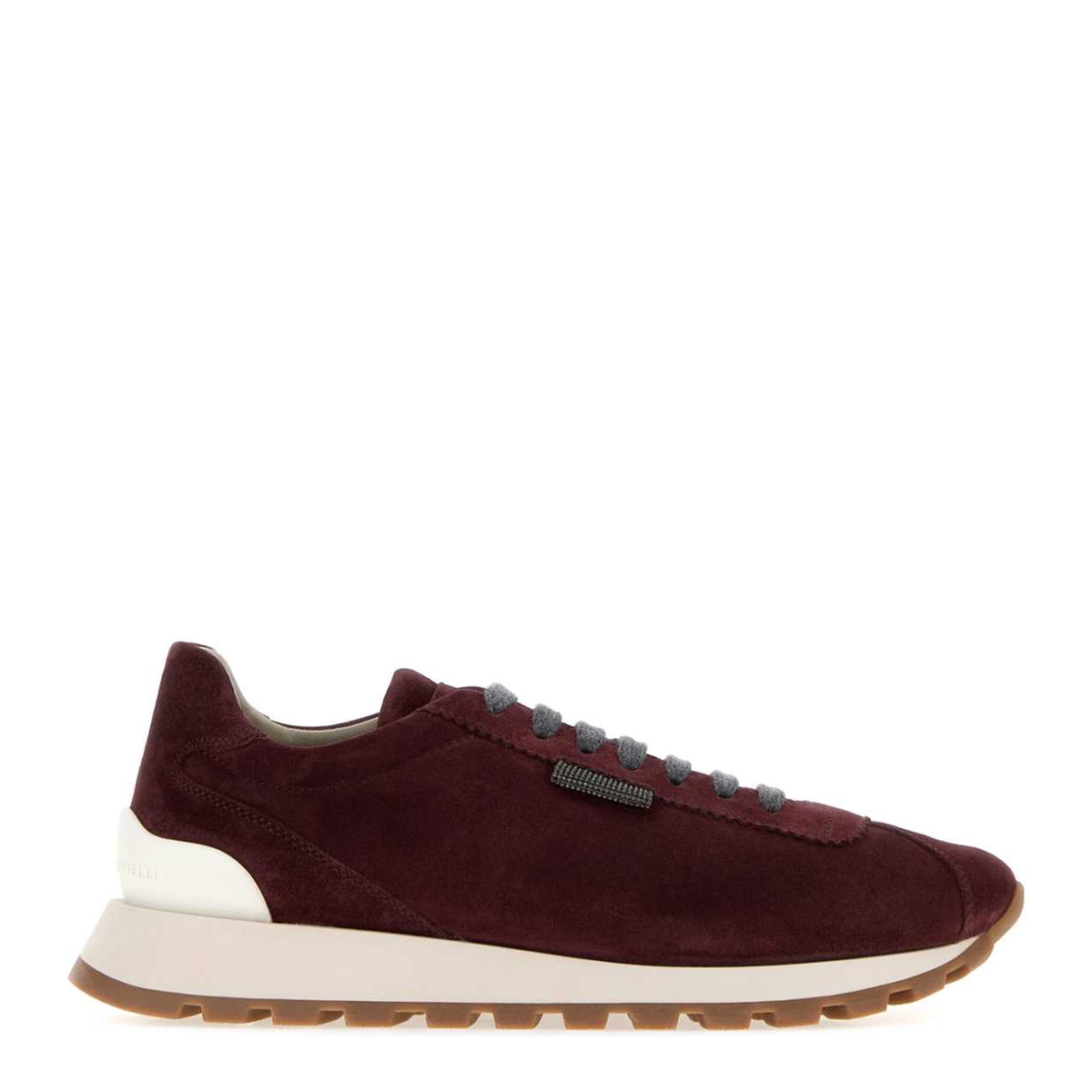 MAYFEYR - Brunello Cucinelli - Plum Suede Sneakers - MZSFG2110PC9774