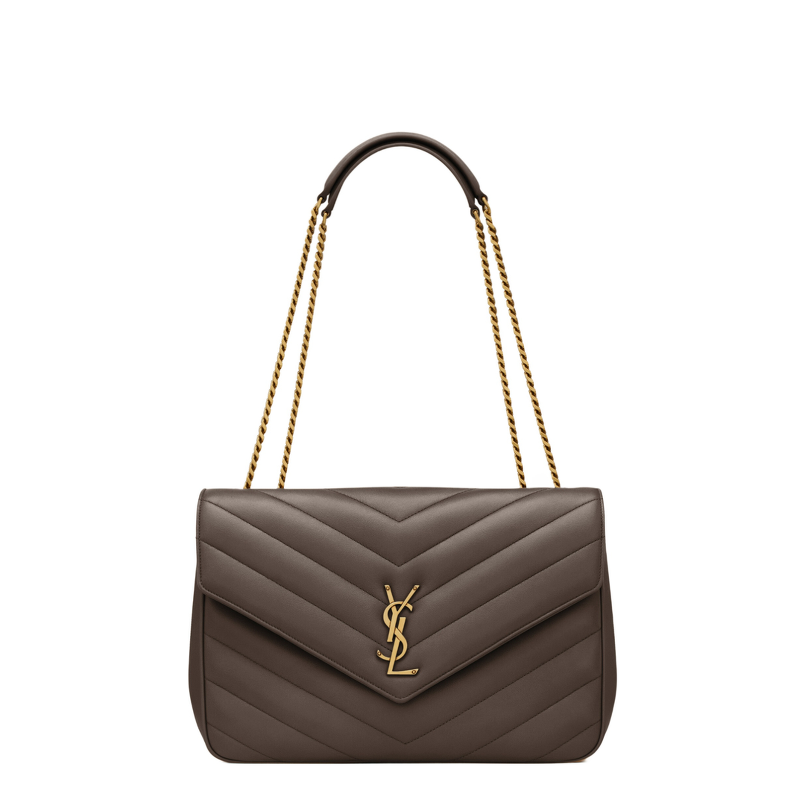 LOULOU large in MATELASSÉ lambskin