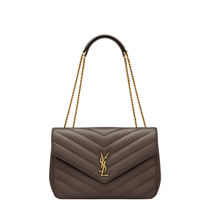 LOULOU large in MATELASSÉ lambskin