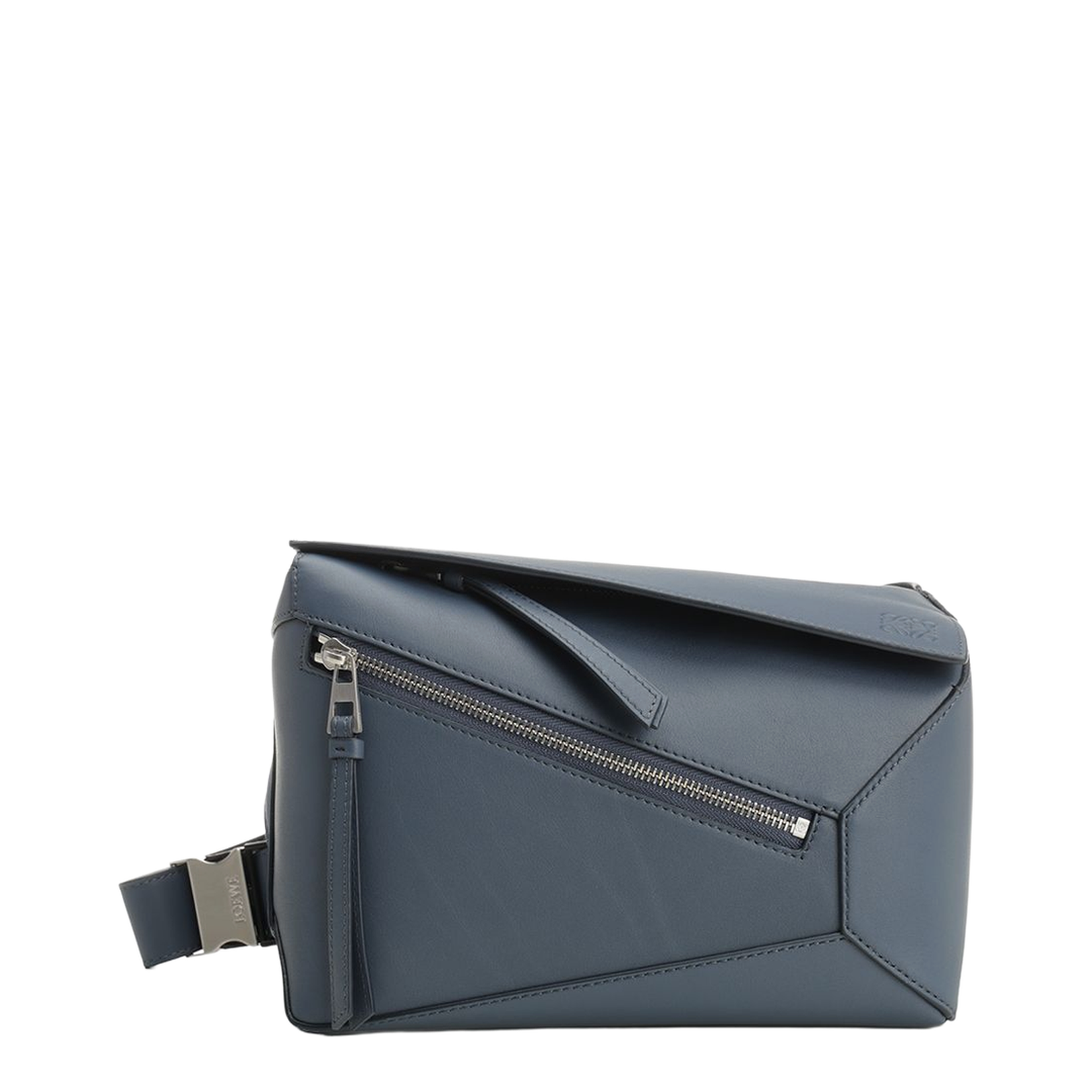 Puzzle Edge Small Leather Bumbag