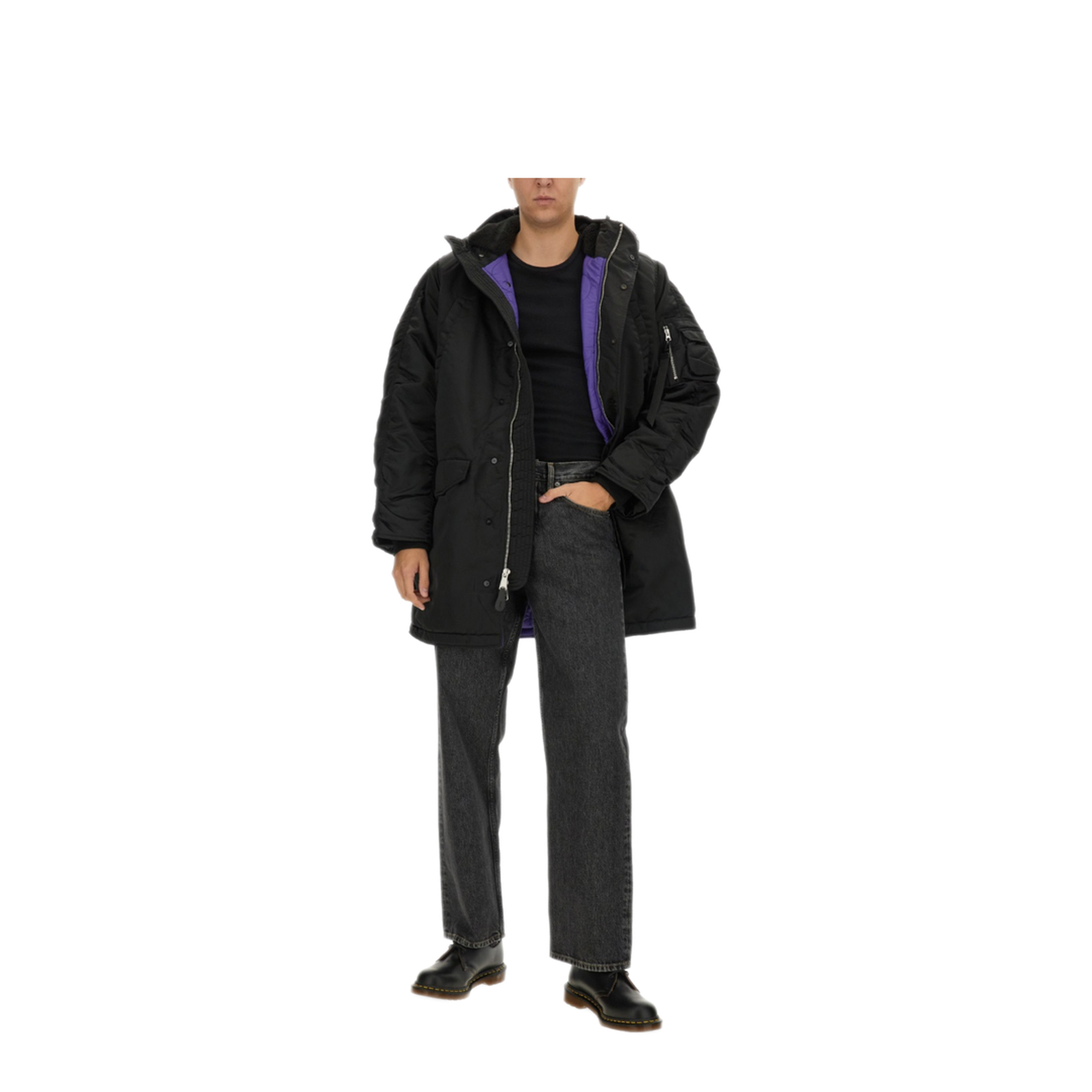 MAYFEYR - ALPHA INDUSTRIES - Long Bomber Jacket N3B - 148132UV03