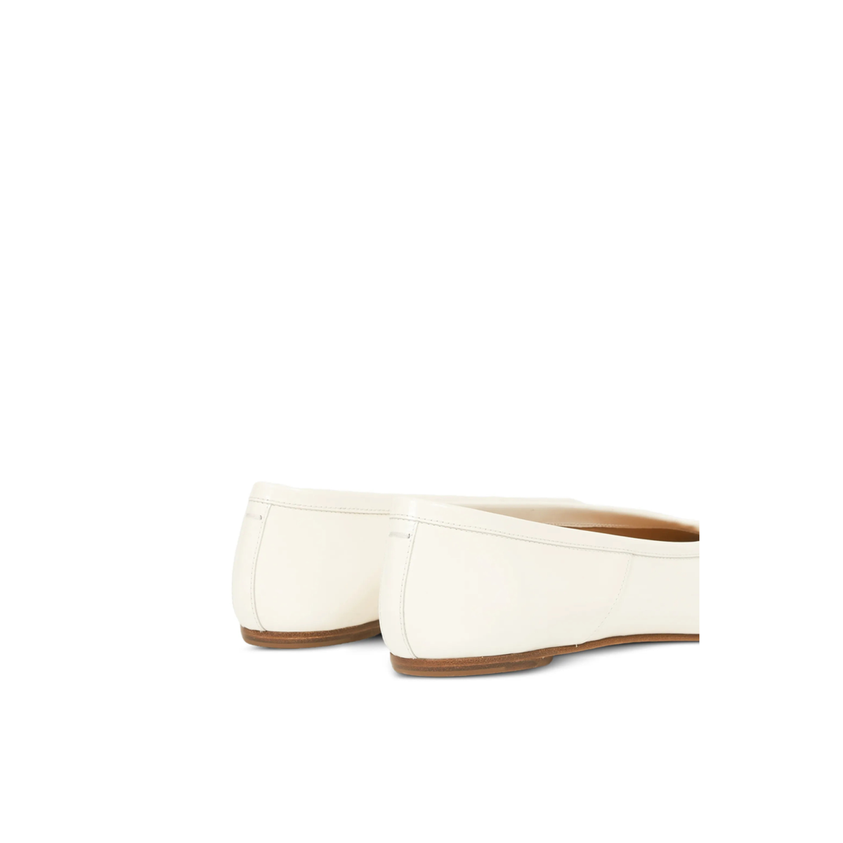 MAYFEYR - Maison Margiela - Brushed Leather Ballet Flats - S58WZ0130P8193T1003