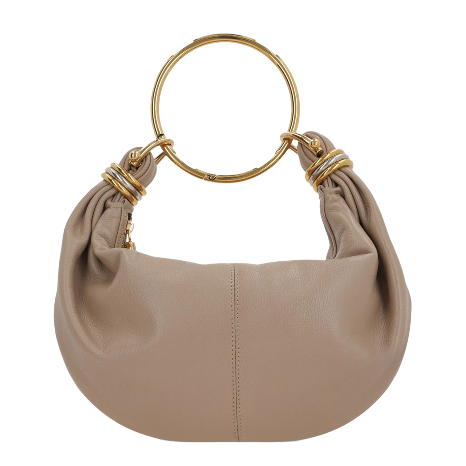 Zip Fastening Top Handle Handbag