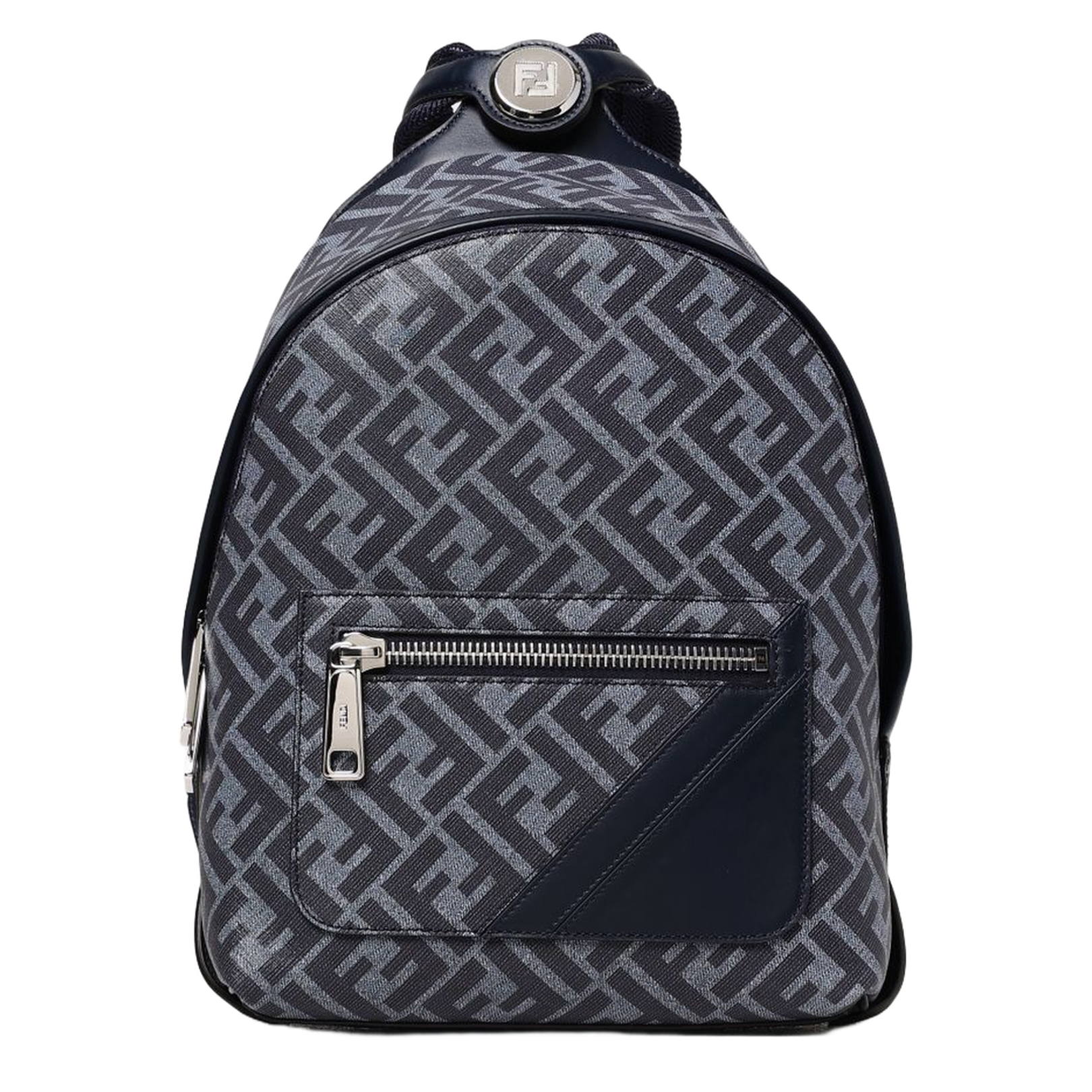 Denim Messenger Bag