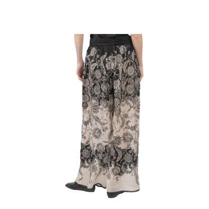 Printed silk Rhiannon pant