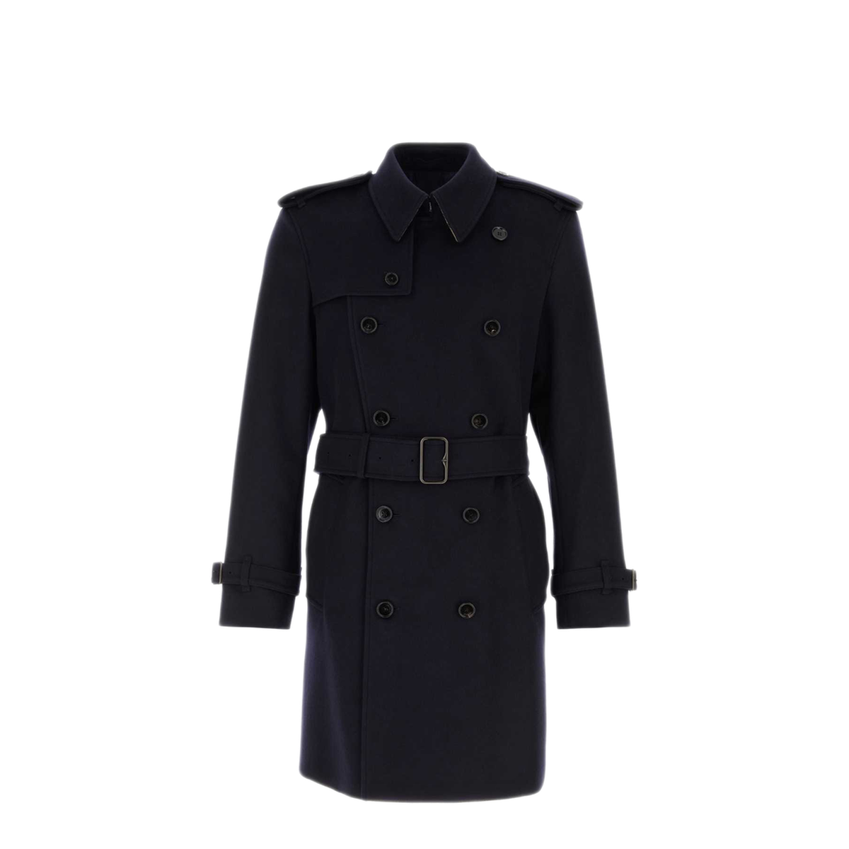 MAYFEYR - Burberry - Midnight Blue Cashmere Coat - 8135036A1222