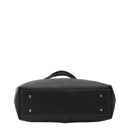 Leather Shopping Bag Medium-Small