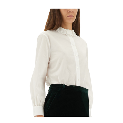 Crumpled Poplin Blouse