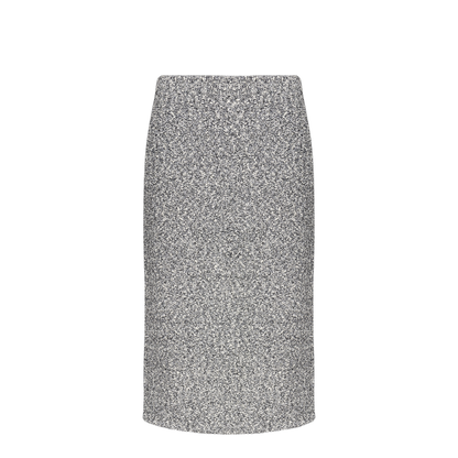 Skirt with an elastic waistband