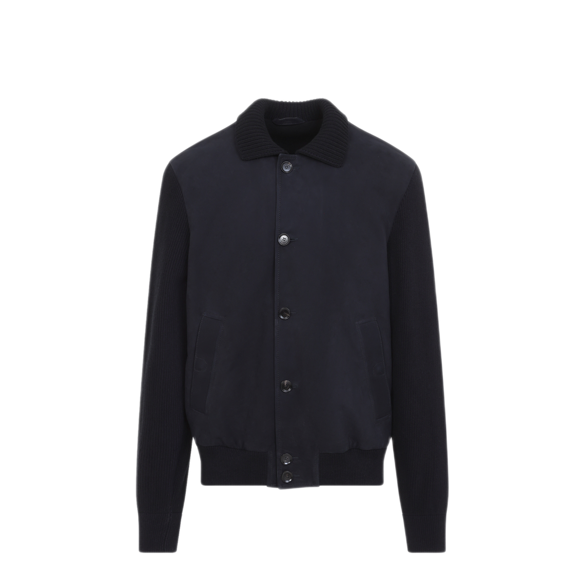 MAYFEYR - BRIONI - Shirt Collar Blouson - PLDF0LOE7054000