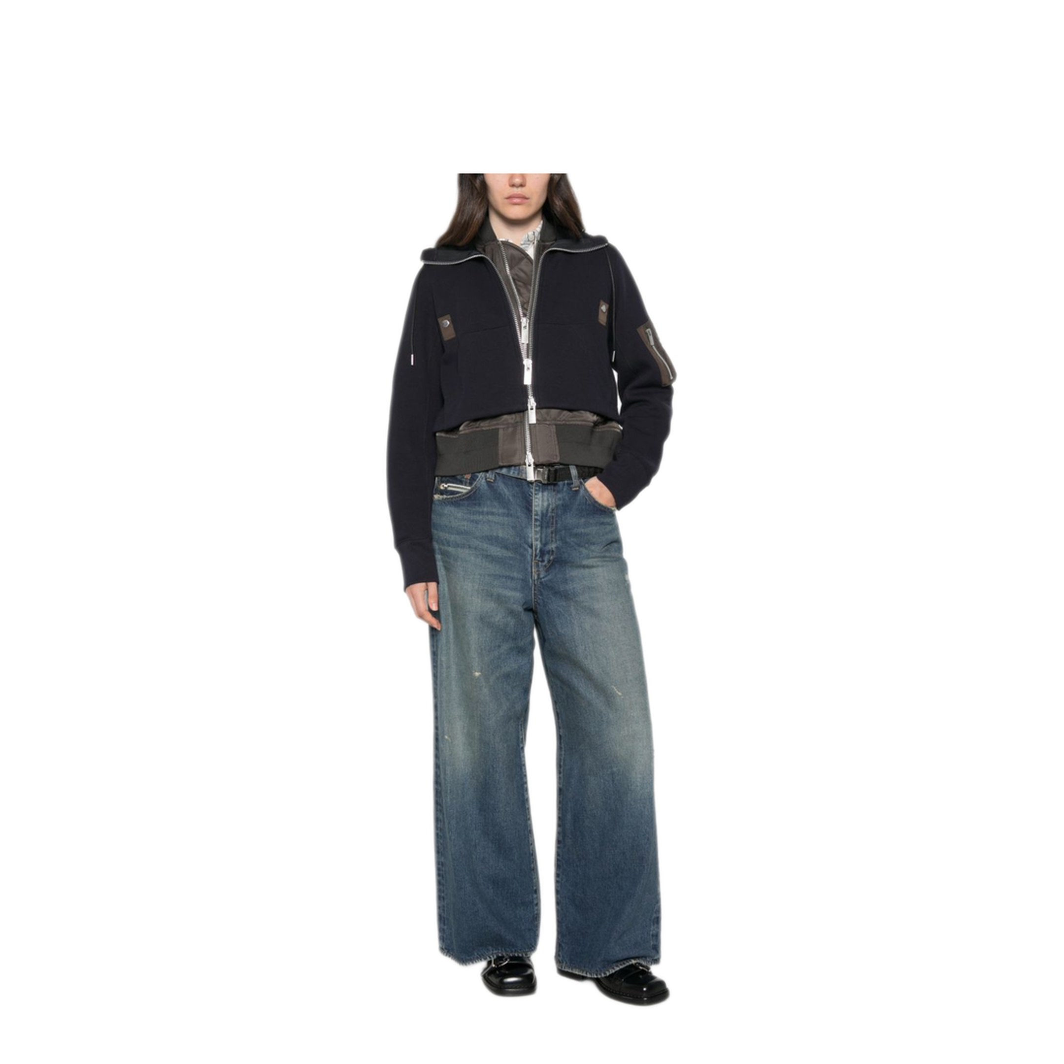MAYFEYR - Sacai - Sweaters Navy - 26-08681233