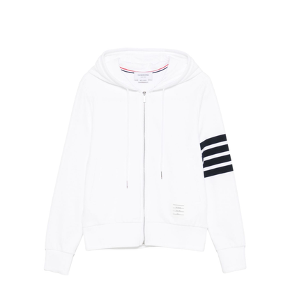 Classic Loopback 4-Bar Zip Up Hoodie