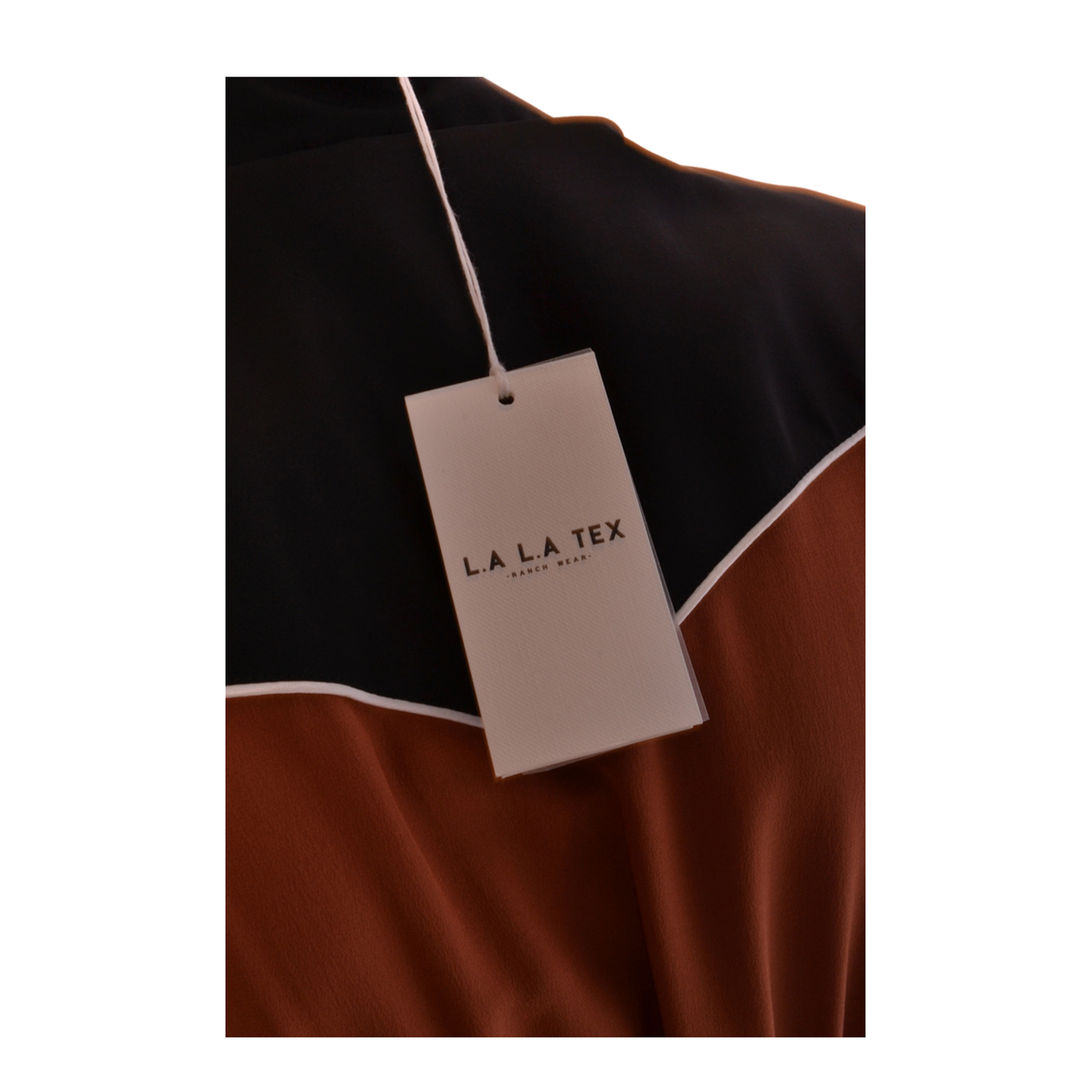MAYFEYR - L.A L.A TEX - Dress Rust - 08222284450ITA