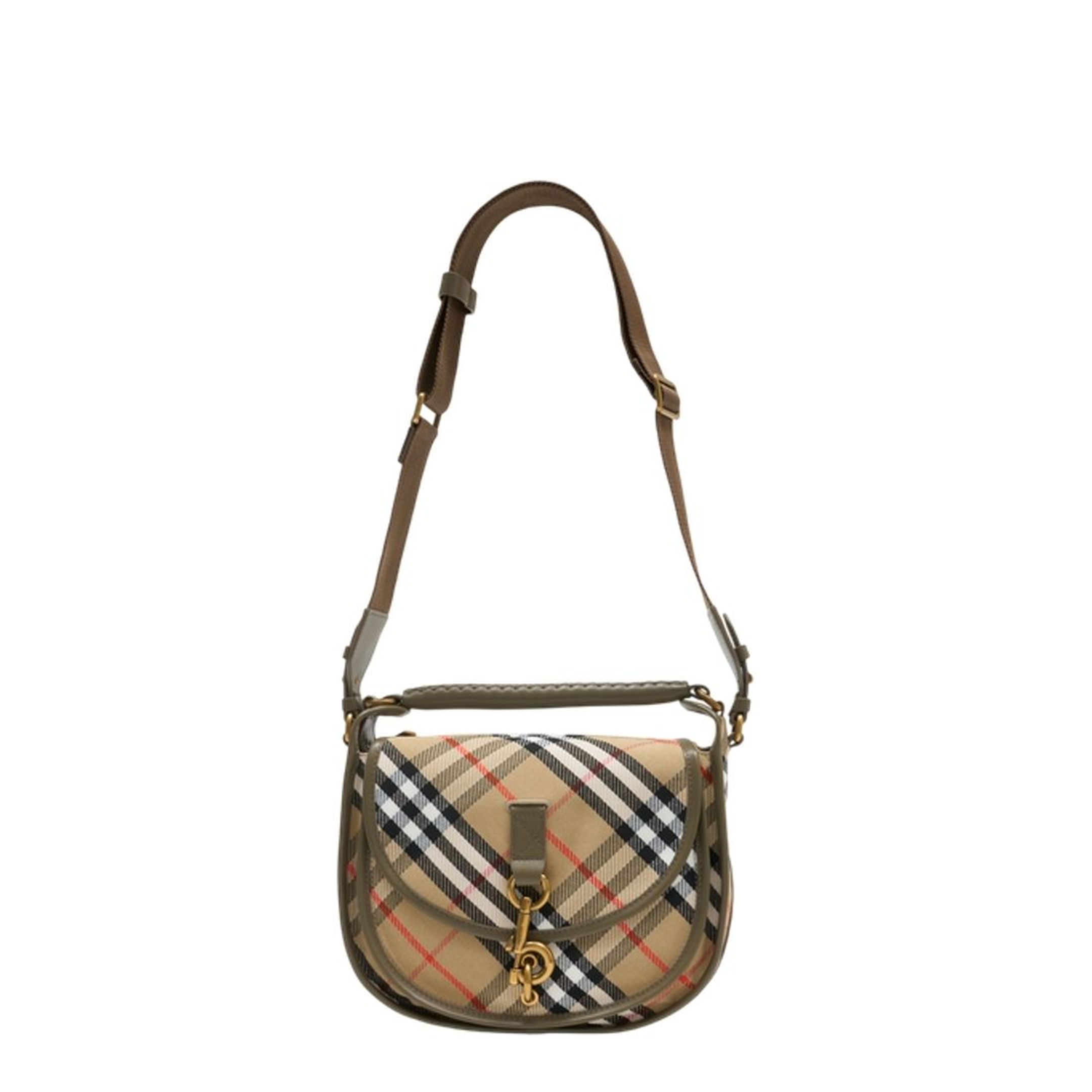 MAYFEYR - Burberry - Embroidered Fabric B Clip Handbag - 8120780B9368