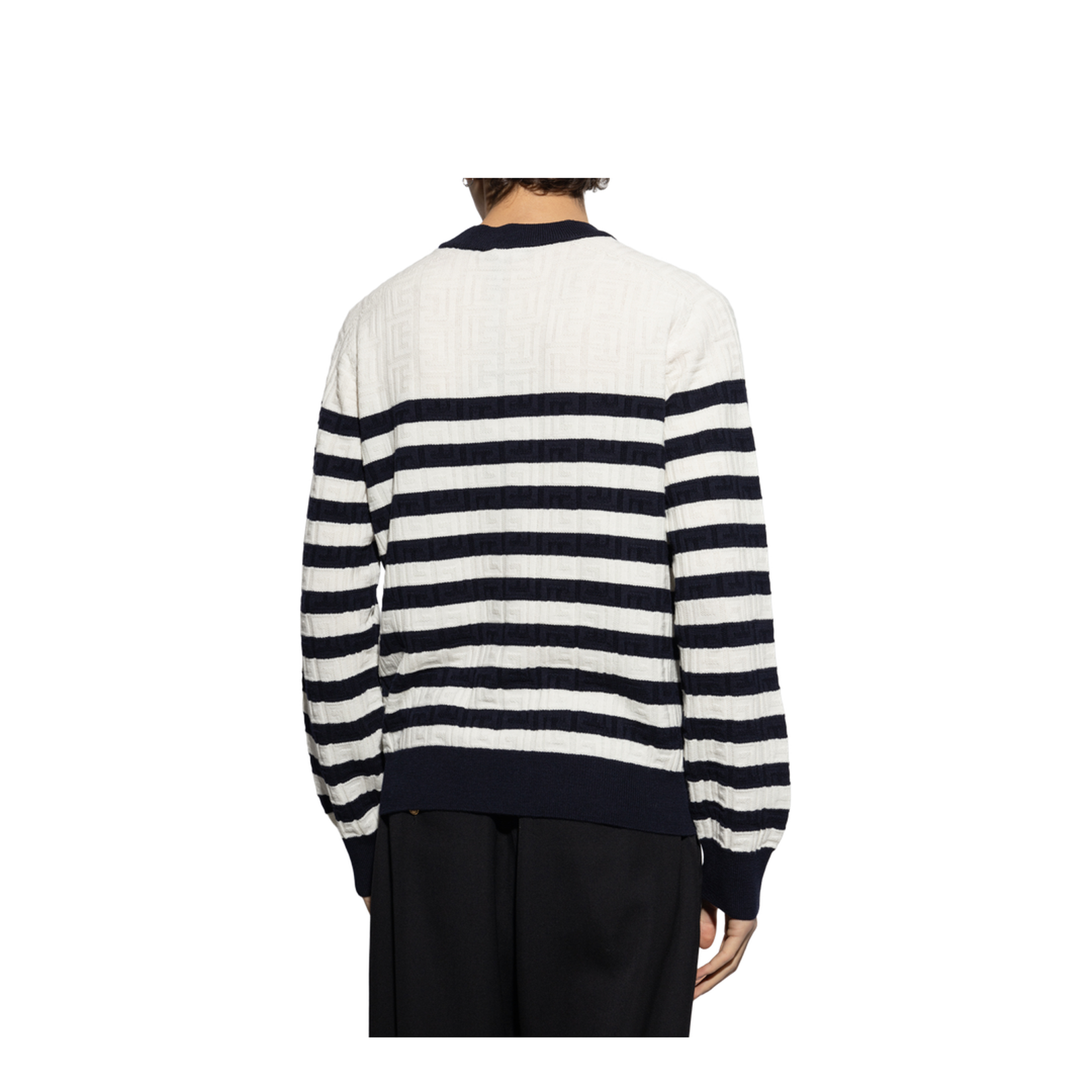 Sweater with Striped Pattern