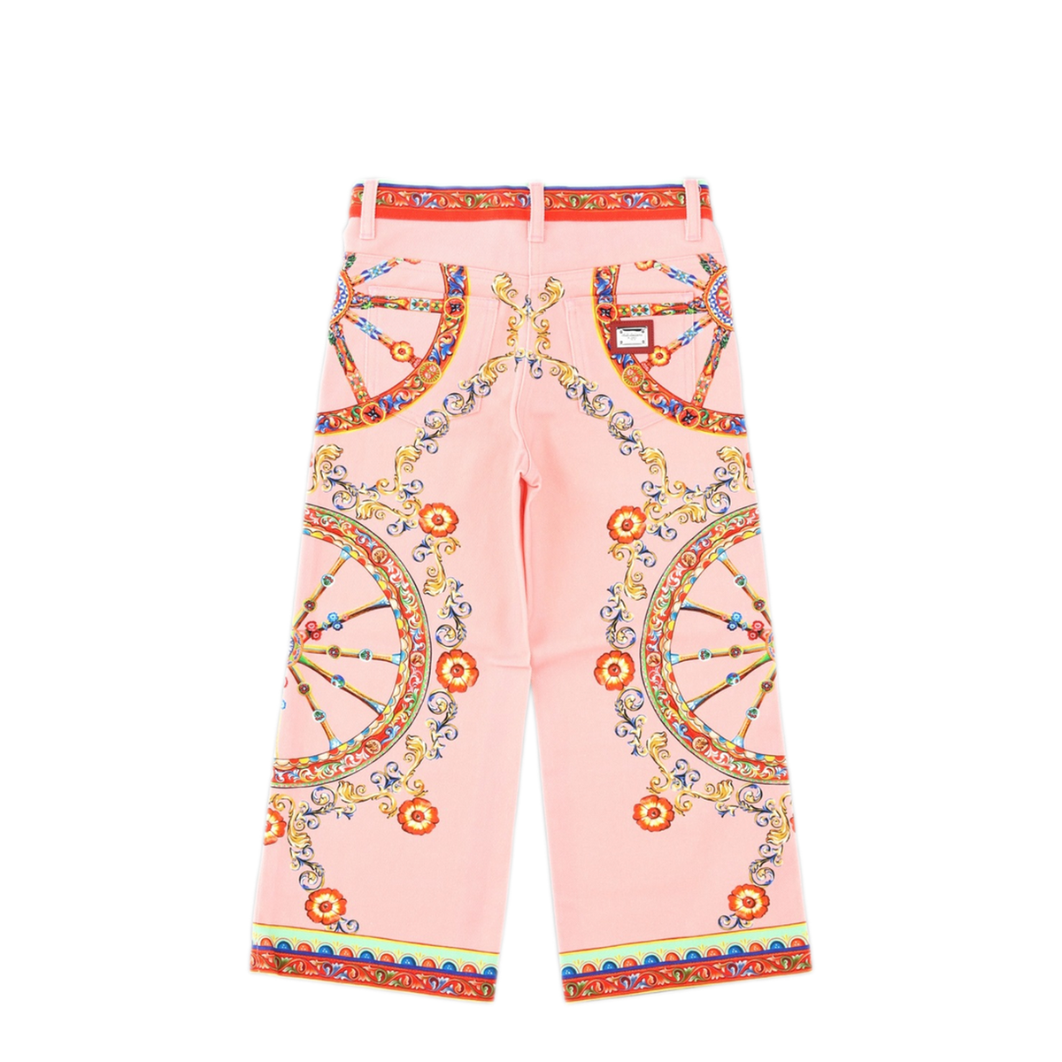 MAYFEYR - Dolce & Gabbana - Five Pocket Pants With Carretto Print - L53F04KLDE05S9000