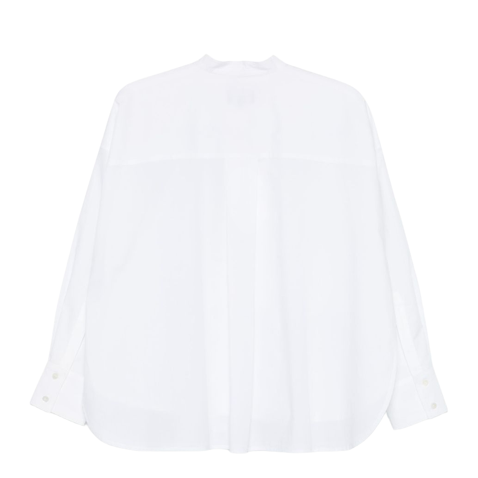 Concealed Button Front Shirt